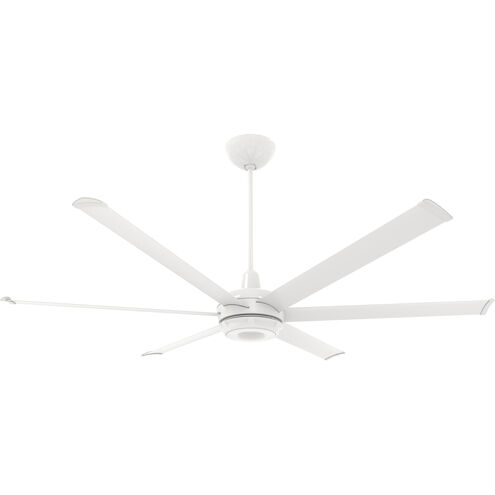 es6 72 inch White Indoor/Outdoor Ceiling Fan