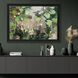 Waterside Collection Espresso With Antique Silver Accented Edges Framed Art