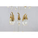 Canada LED 28 inch Antique Brass Chandelier Ceiling Light