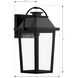 Branwyn 1 Light 20 inch Sand Coal Black Outdoor Wall Lantern