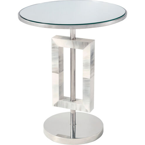 Composition 25 X 20 inch Accent Table