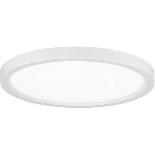 Round LED 15 inch White Flush Mount Ceiling Light
