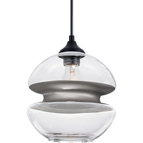 Hula 8 1 Light Black Outdoor Pendant