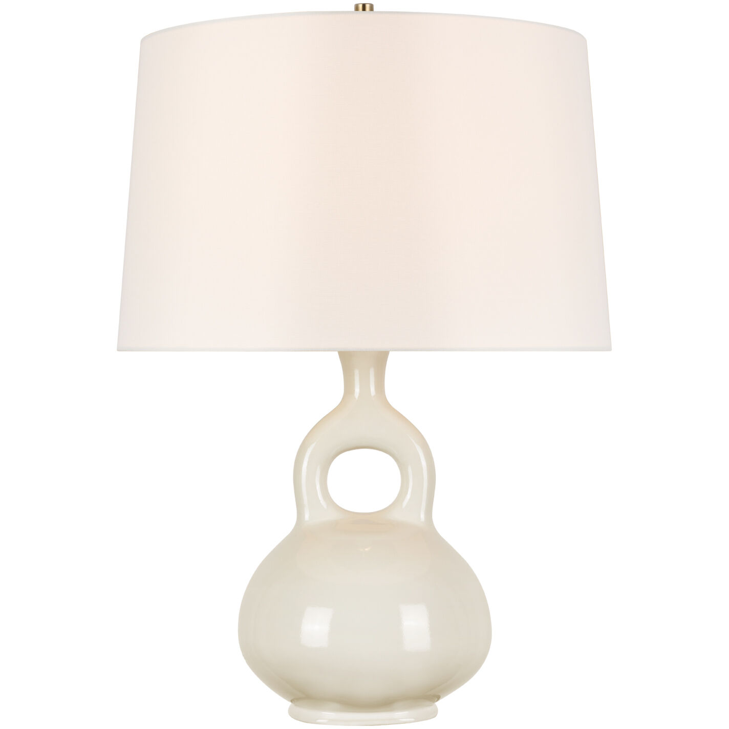 Champalimaud Lamu 27.75 inch 15.00 watt Ivory Table Lamp Portable Light, Large