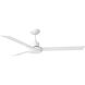 Jovie 58 58 inch Matte White Indoor/Outdoor Ceiling Fan