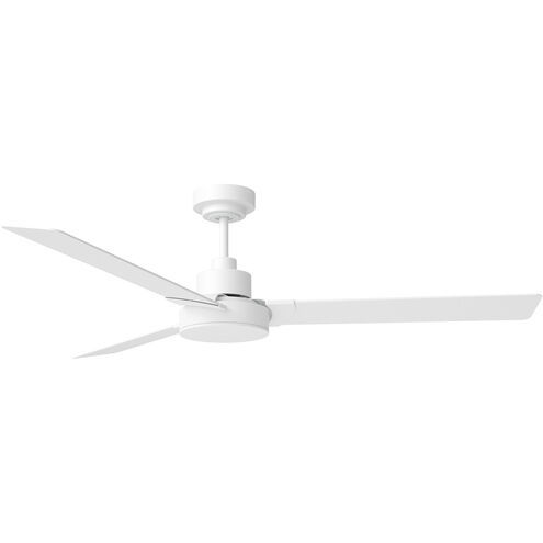 Jovie 58 58 inch Matte White Indoor/Outdoor Ceiling Fan