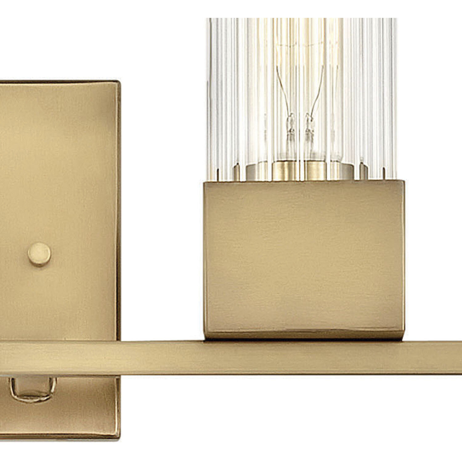 Xander 4 Light 32 inch Heritage Brass Vanity Light Wall Light