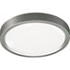 Artemis LED 8 inch Nickel Flush Mount Ceiling Light