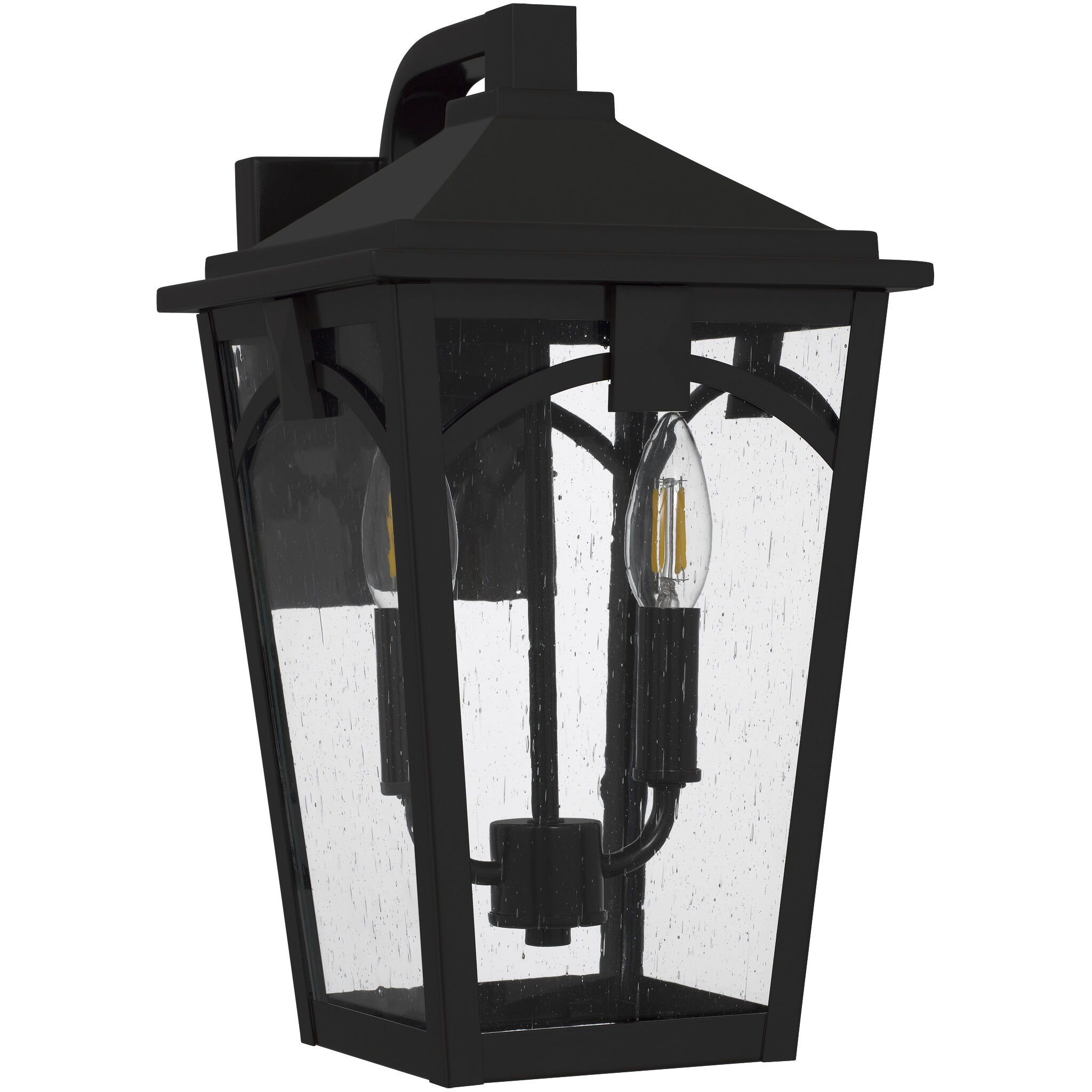 Jaxon 2 Light 14.5 inch Western Bronze Outdoor Wall Lantern