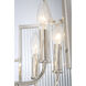 Manilow 6 Light 19 inch Polished Nickel Chandelier Ceiling Light