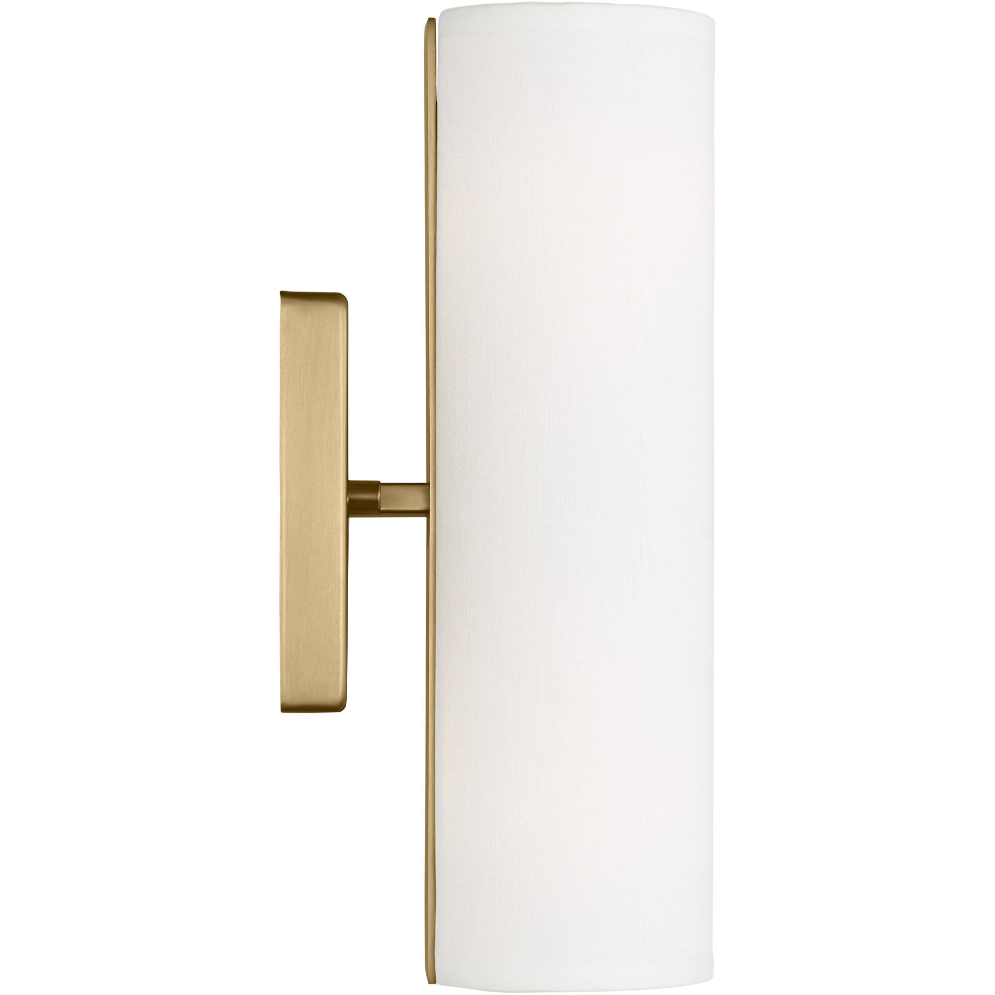 Drew & Jonathan Capalino 2 Light 5 inch Satin Brass Sconce Wall Light