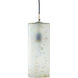 Glasshill 1 Light 4 inch Light Gray and Nickel Pendant Ceiling Light