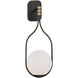 Windsor Smith Jodo LED 6.75 inch Bronze and Brass Single Sconce Wall Light