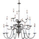 Jamestown 15 Light 35.00 inch Foyer Pendant