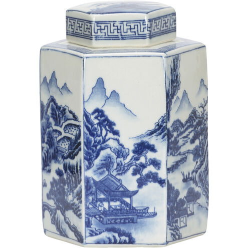 Shan 8 X 5.5 inch Ginger Jar