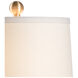 Wildwood 23 inch 100.00 watt Light Blue Glaze Table Lamp Portable Light
