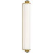Marie Flanigan Percy LED 3.75 inch Soft Brass Linear Bath Sconce Wall Light