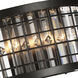 Meghna 3 Light 16 inch Brown Wall Light