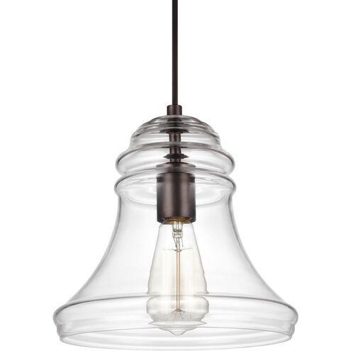 Doyle 1 Light 9.75 inch Oil Rubbed Bronze Pendant Ceiling Light