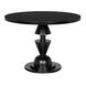 Varick 40 X 40 inch Hand Rubbed Black Dining Table