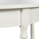 Tinsle 28.25 X 11.8 inch Farmhouse White Console Table