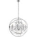 Cordelia 8 Light 32 inch Chrome Pendant Ceiling Light