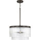 Vaughn 3 Light 16 inch Oil Rubbed Bronze Pendant Ceiling Light