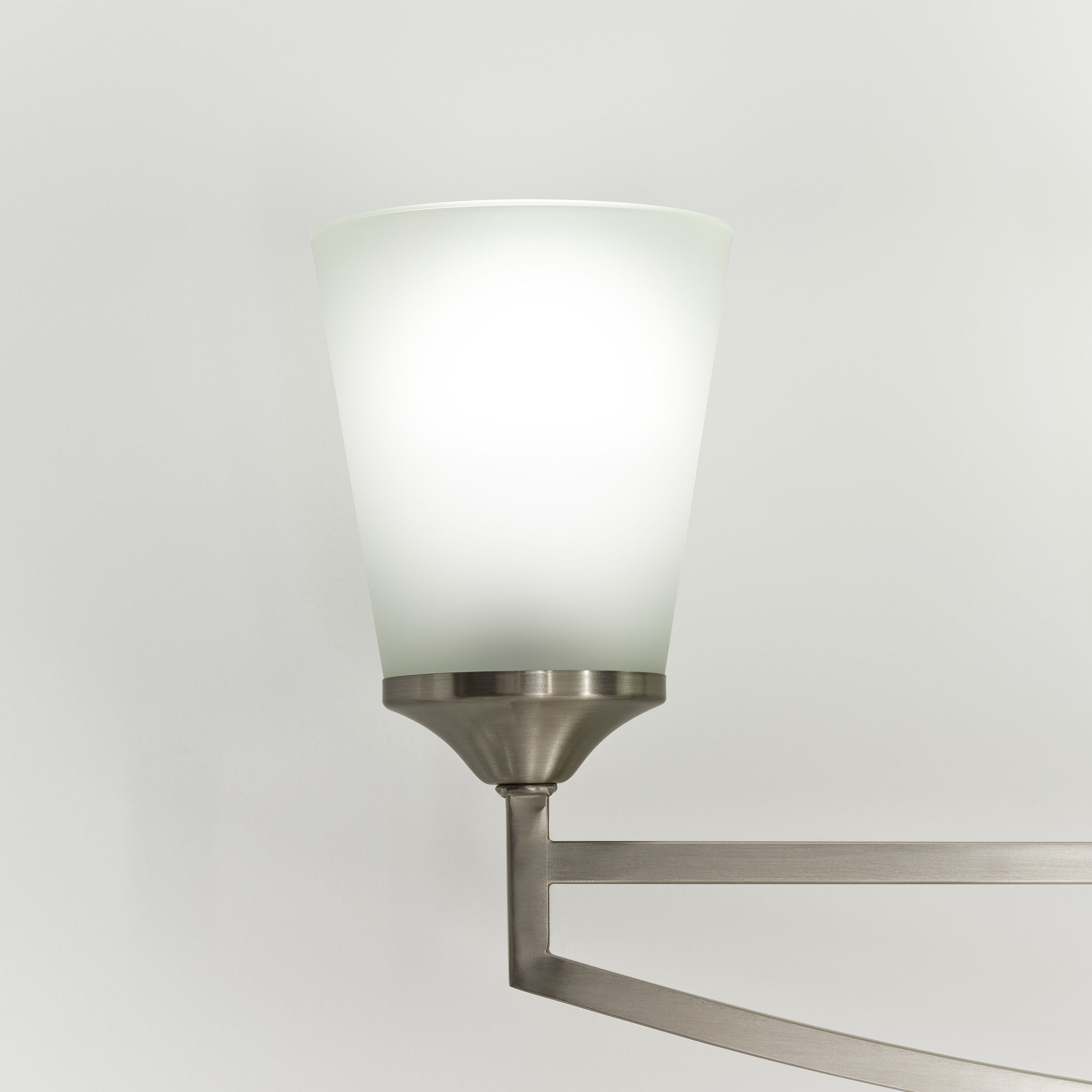 Hanford 4 Light 33.5 inch Brushed Nickel Bath Vanity Wall Sconce Wall Light