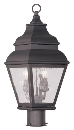 Exeter 2 Light 21 inch Bronze Outdoor Post Top Lantern
