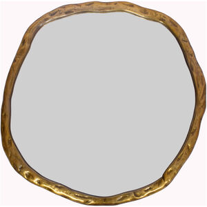 Foundry 37 X 37 inch Gold Mirror, Large