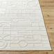 Transcendence 108 X 72 inch Light Silver / Off-White / Pearl Handmade Rug in 6 x 9