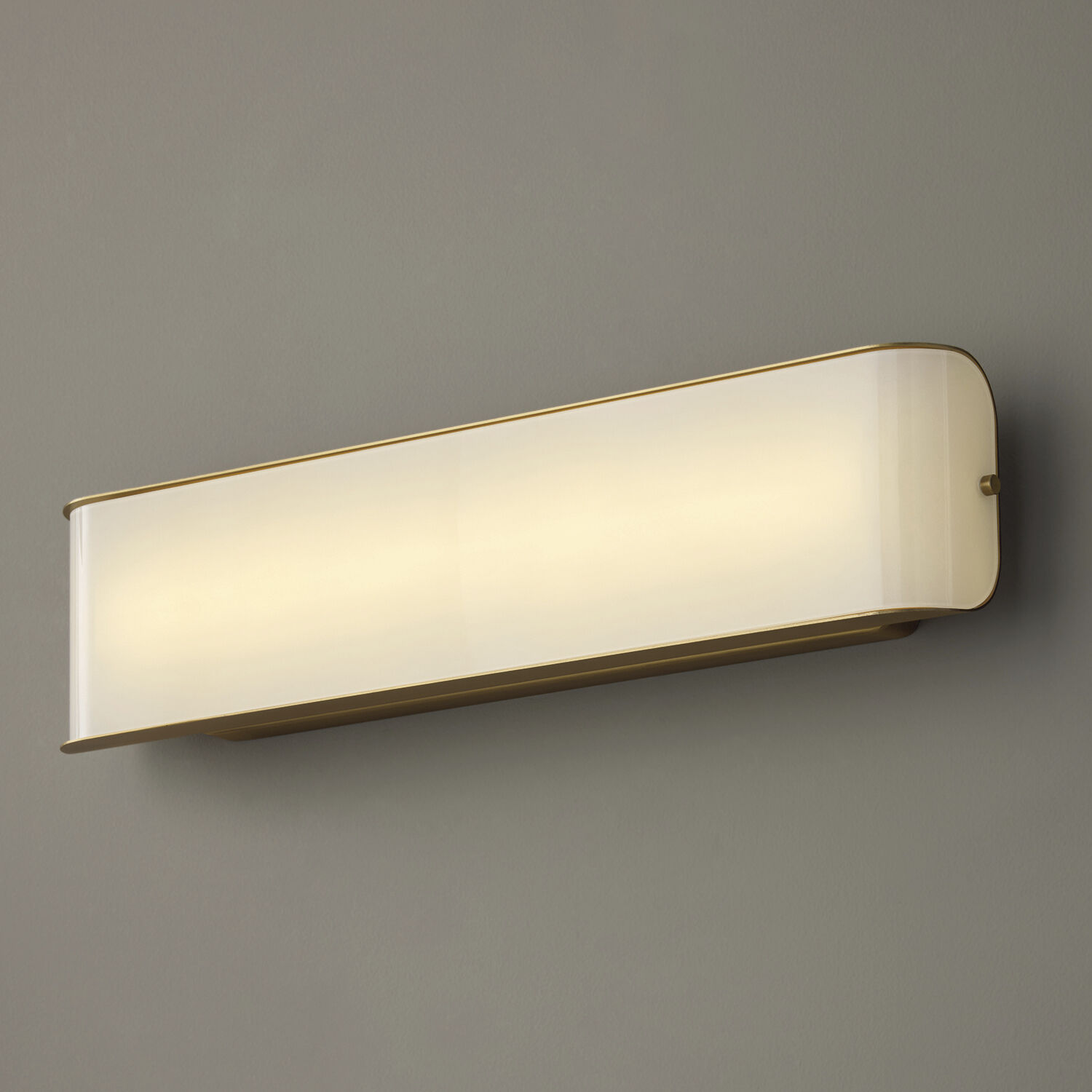 Marcell LED 23.25 inch Aged Brass Vanity Light Wall Light