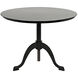 Kaldera 30 X 30 inch Matte Black Side Table