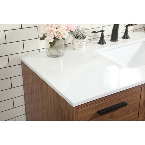 Baldwin 48 X 22 X 34 inch Walnut Brown Vanity Sink Set