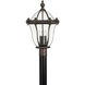 Estate Series San Clemente 3 Light 14.00 inch Post Light & Accessory