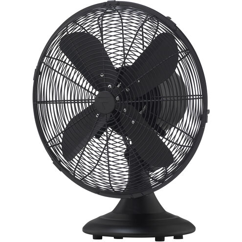 Retro Breeze Black 16.4 inch Table Fan