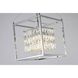Canada 4 Light 12.6 inch Chrome Chandelier Ceiling Light