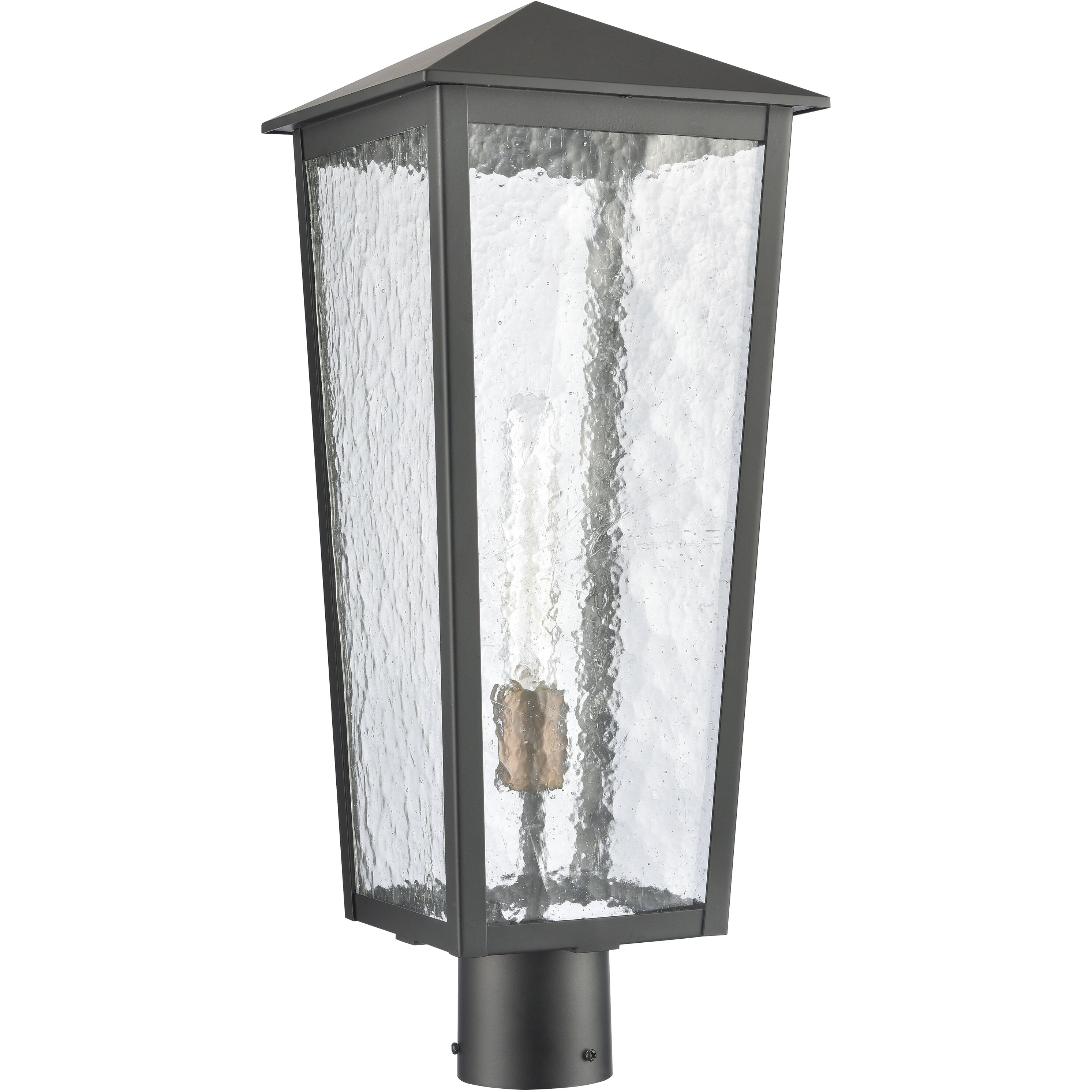 Marquis 1 Light 22.5 inch Matte Black Outdoor Post Light