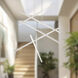 Vega LED 0.75 inch Brushed Nickel Multi Pendant Ceiling Light