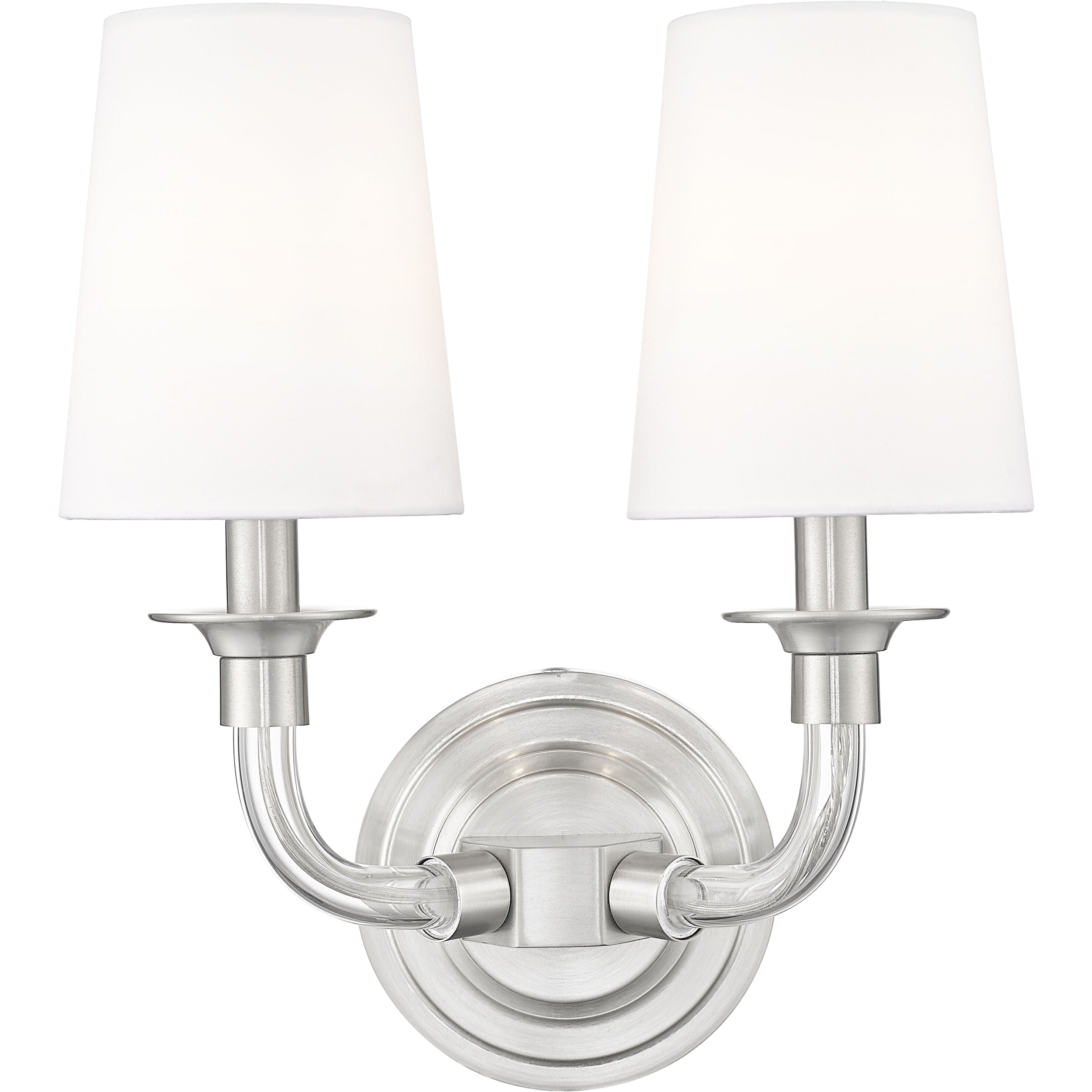 Katerina Wall Sconce Wall Light in Brushed Nickel