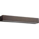 Maia 2 Light 3 inch Oiled Bronze Outdoor Wall Sconce 