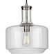 Latrobe 1 Light Brushed Nickel Pendant Ceiling Light