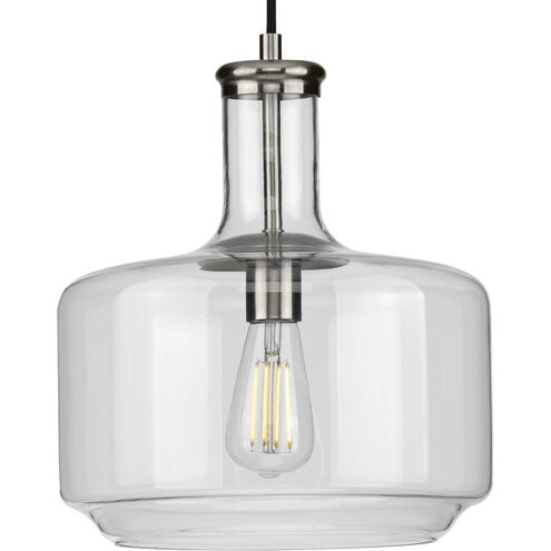 Latrobe 1 Light Brushed Nickel Pendant Ceiling Light