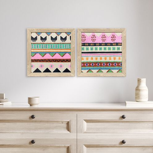 Tessellation Patterns 19 X 19 inch Non-Glass Framed Art