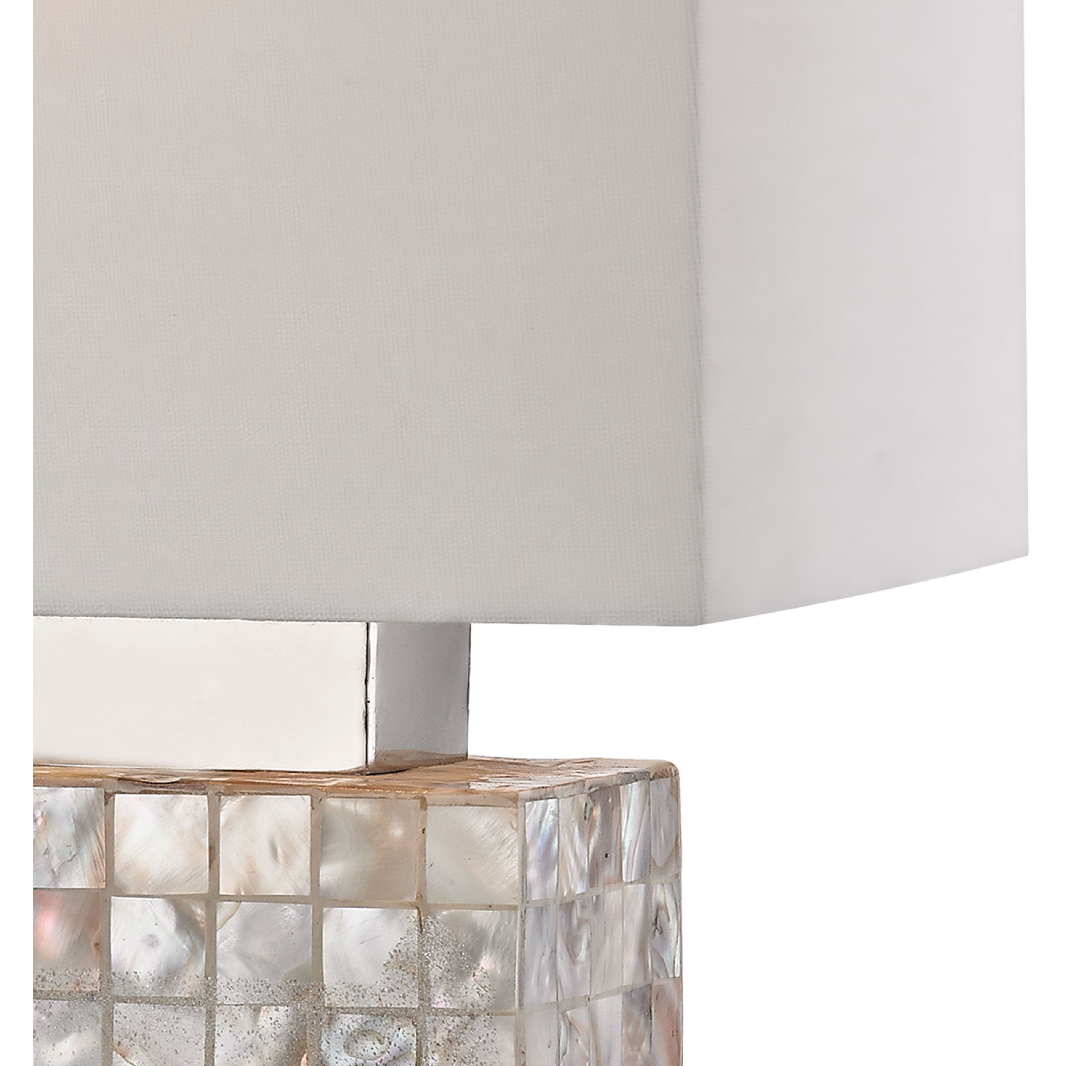 Sterling 17 inch 40 watt Chrome Table Lamp Portable Light