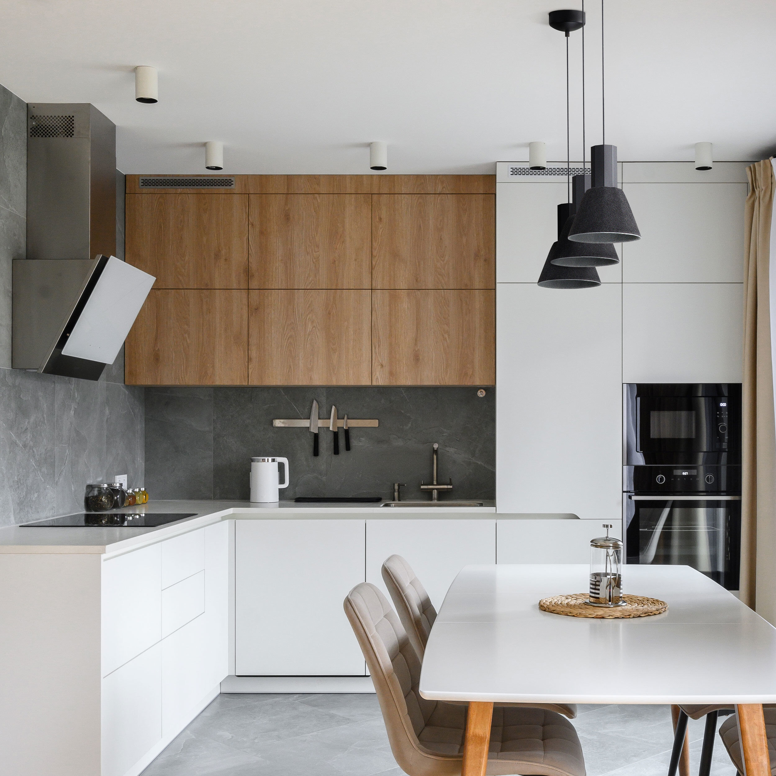 Faroe Pendant Ceiling Light in Matte Black