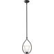 Conway 1 Light 8 inch Oil Rubbed Bronze Mini Pendant Ceiling Light