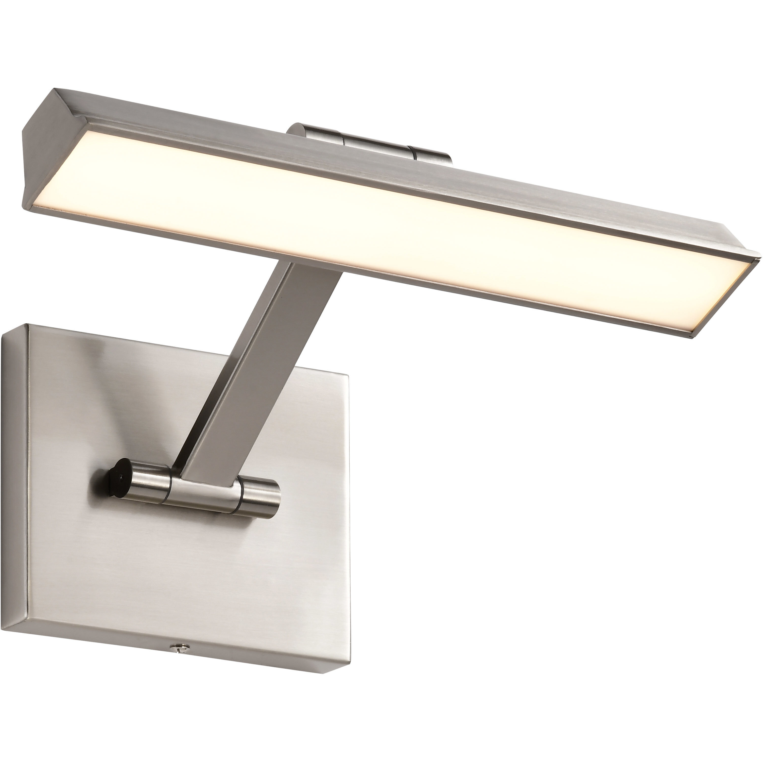 Hazel LED 12.2 inch Brushed Nickel Vanity Wall Light