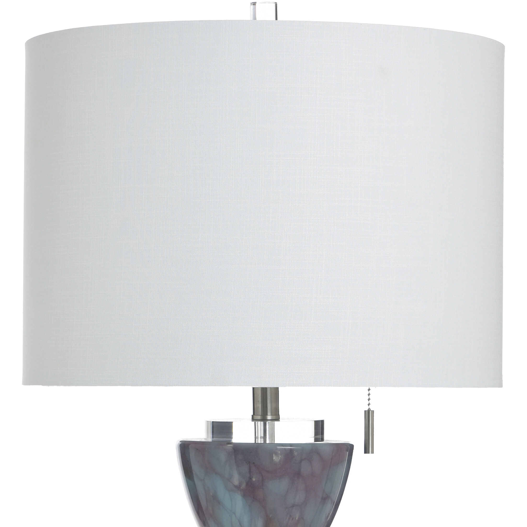 Bilzen 33.25 inch 100 watt Bilzen and White Table Lamp Portable Light