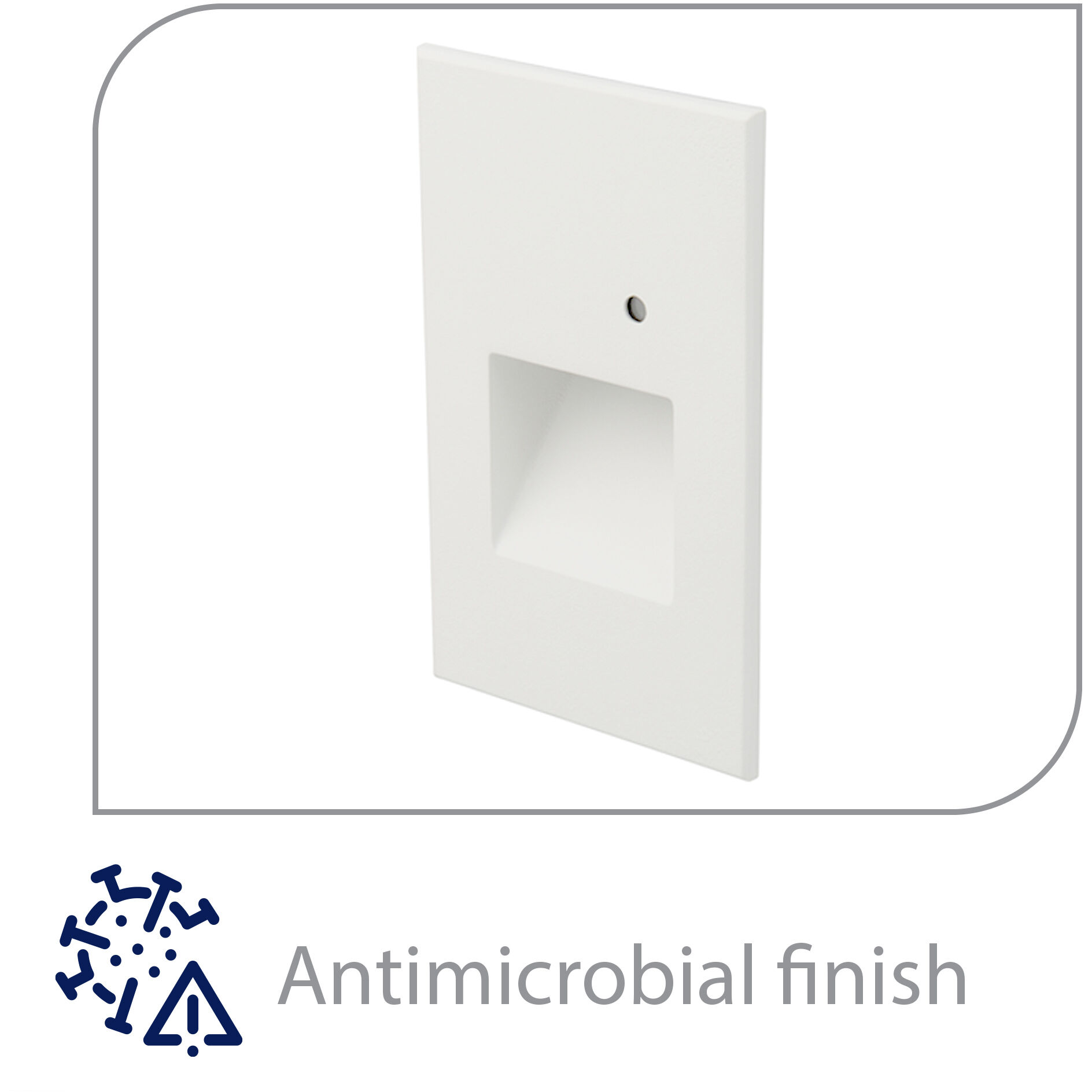 Tyler 120 3.8 watt White Step and Wall Lighting in 3000K, WAC Lighting